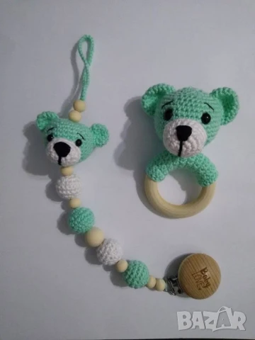 комплект клипс за биберон и дрънкалка , снимка 6 - Други - 51033910