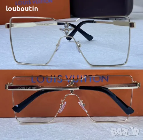 Louis Vuitton Cyclone Metal прозрачни мъжки слънчеви очила маска, снимка 2 - Слънчеви и диоптрични очила - 47086717