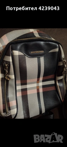 Запазена чанта на silver&polo