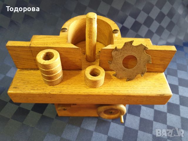 Модел на дърводелска фреза-играчка, снимка 7 - Антикварни и старинни предмети - 45699289