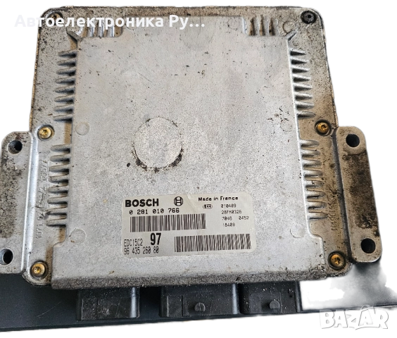 компютър CITROEN PEUGEOT 2.0 HDI BOSCH 0 281 010 766, 0281010766, 96 435 260 80, 9643526080 