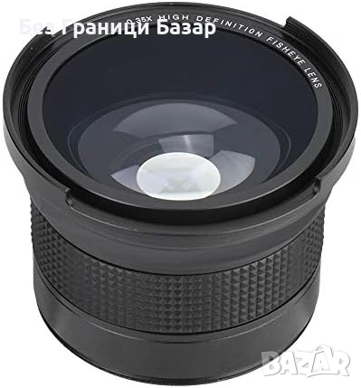 Нов Широкоъгълен фишай обектив 58 мм за DSLR фотоапарат камера леща снимки, снимка 7 - Обективи и филтри - 54206467