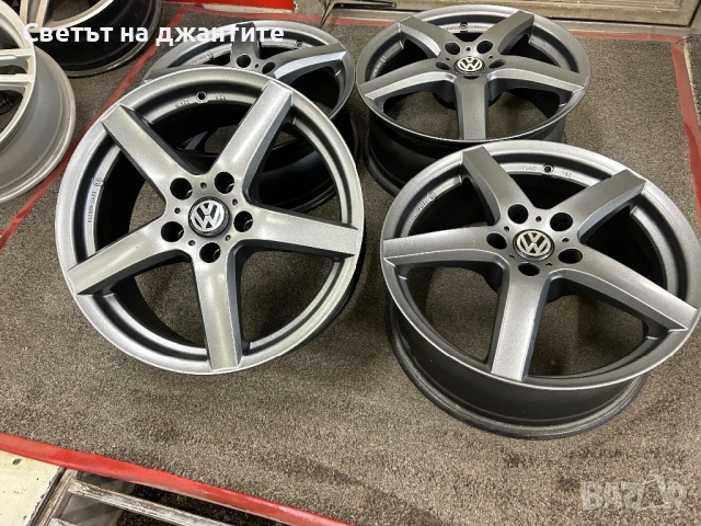 Джанти 17 Цола 5х112 VW Passat Tiguan Golf 6 7 T Roc Skoda Octavia Karoaq Super , снимка 3 - Гуми и джанти - 54126521