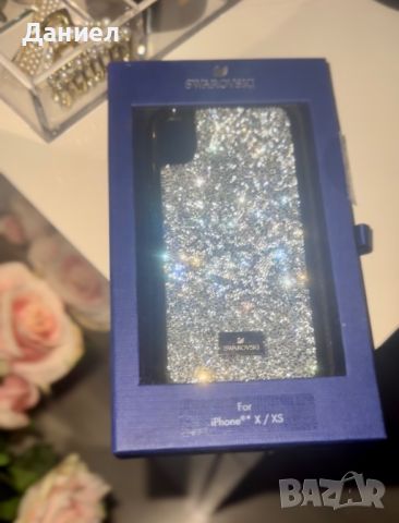 Оригинален кейс SWAROVSKI✨ за iPhone X/XS, снимка 1 - Калъфи, кейсове - 46440400