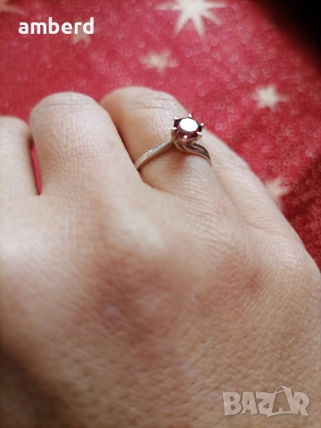 Нежен и елегантен сребърен пръстен - модел R062, снимка 10 - Пръстени - 53614259