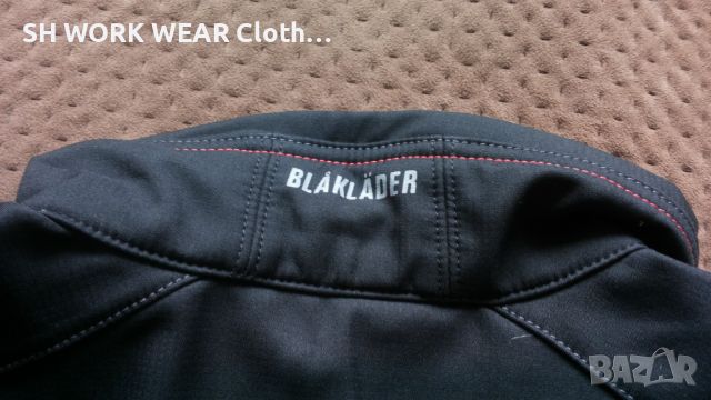 BLAKLADER 4950-2516 Softshell Work Jacket Black/Red размер L работна горница W4-169, снимка 10 - Суичъри - 46044034