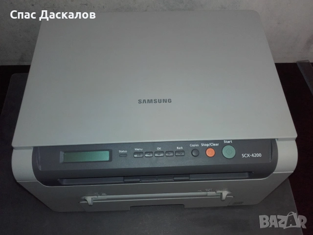 Отличен! Лазерен принтер 3 в 1 Samsung SCX 4200, снимка 2 - Принтери, копири, скенери - 53844260