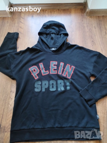 plein sport - страхотно мъжко горнище КАТО НОВО Л, снимка 5 - Спортни дрехи, екипи - 52541383