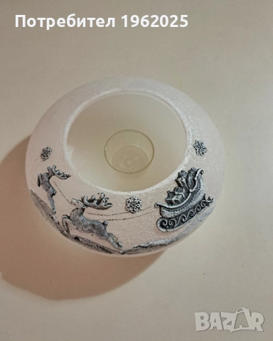 Коледни и Новогодишни Свещници, снимка 5 - Коледни подаръци - 52563915