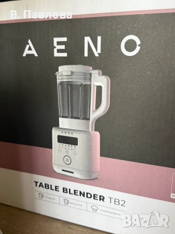 Блендер AENO - TB2 за ядково мляко, крем супа и други, снимка 8 - Блендери - 53510680