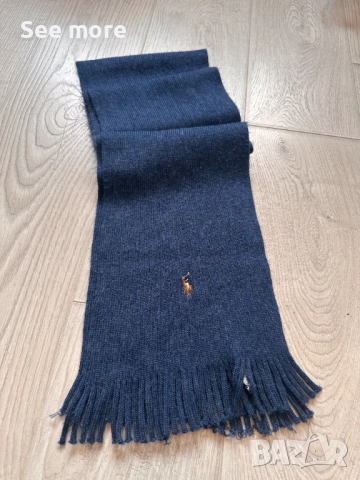 Polo Ralph Lauren мъжки шал вълна, снимка 5 - Шалове - 52923789