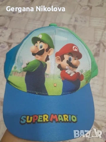 Официален костюм за 7г.и шапка Супер Марио, снимка 7 - Детски панталони и дънки - 43073799