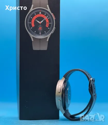 Смарт часовник Samsung Galaxy Watch 5 Pro, 45 mm, Gray, снимка 3 - Смарт часовници - 47791328