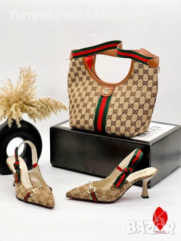  Gucci дамски обувки на ток