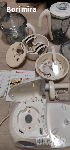 Кухненски робот Moulinex ovatio 3, със забележки, снимка 3 - Кухненски роботи - 53223232