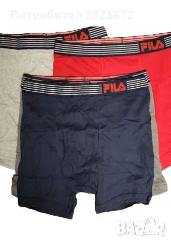 Комплект нови боксерки FILA, снимка 4 - Бельо - 48452144