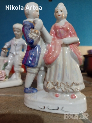 Порцеланови фигури-18см.височина, снимка 2 - Колекции - 51874362