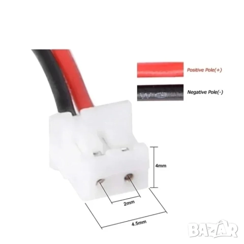 1500mAh Батерия за PS4/PS5 контролер 3.7V 803450 1500mAh Lithium Polymer, снимка 8 - Аксесоари - 52636676