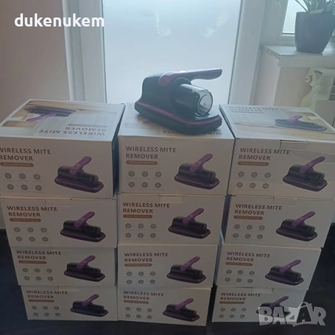 Прахосмукачка против акари, за матраци, дивани, мека мебел, UV-C стерилизация, снимка 12 - Прахосмукачки - 53270967