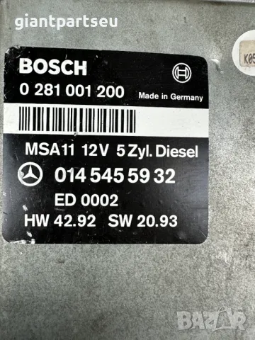 ECU Компютър Двигател за Мерцедес Mercedes-benz W202 0281001200, снимка 2 - Части - 49274435