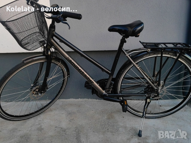 28" алуминиев градски трекинг велосипед L размер, снимка 2 - Велосипеди - 46476742