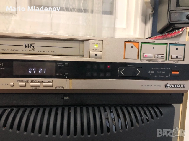 Видео рекордер Hitachi, снимка 2 - Плейъри, домашно кино, прожектори - 53618572