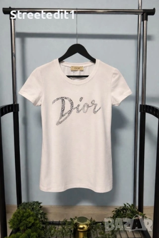 !НОВО! Луксозна  дамска тениска Dior-S/M