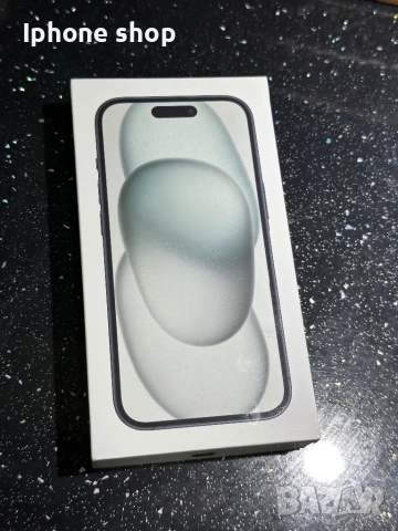 Iphone 15 Black 128GB Неразпечатан! Гаранция!