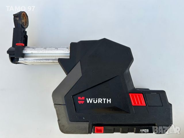 Wurth ASA 18 Compact M-Cube - Прахоуловител за перфоратор, снимка 3 - Други инструменти - 46440106