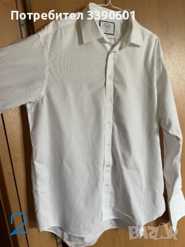 Charles Tyrwhitt нови ризи официални 3 бр. L-XL, снимка 8 - Ризи - 54145798
