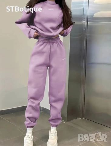 🌸 Елегантен Дамски Спортен Комплект в Различен Цвят | STBoutique 🌸, снимка 9 - Спортни екипи - 51940600