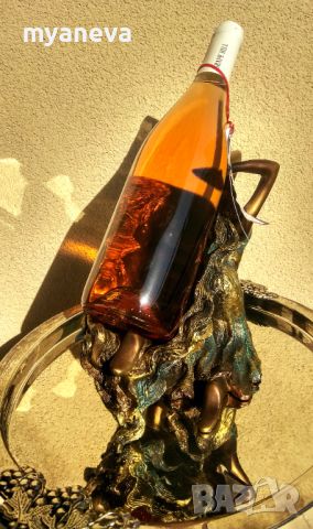 Статуетка горска нимфа,олицетворение на природните сили и поставка за вино., снимка 6 - Статуетки - 46367596