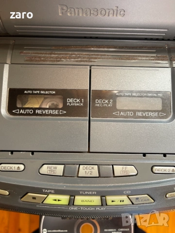 Японска аудиосистема Panasonic RX-ED70, снимка 4 - Радиокасетофони, транзистори - 53810998