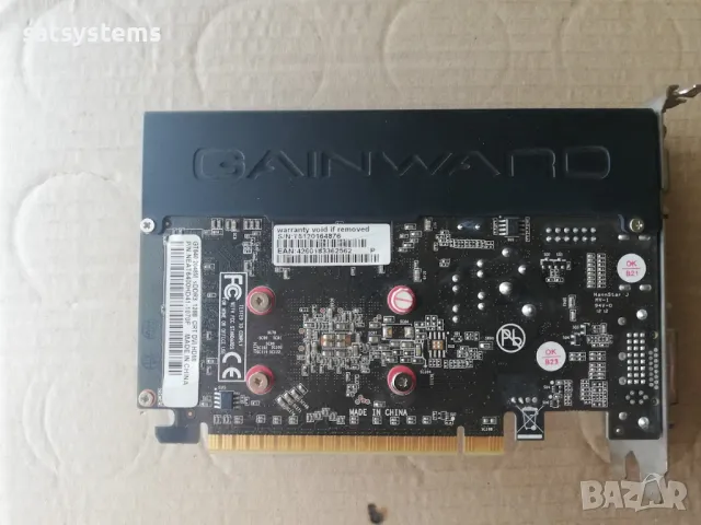 Видео карта NVidia GeForce Gainward GT640 HDMI 2048MB GDDR3 128bit PCI-E, снимка 8 - Видеокарти - 46866175