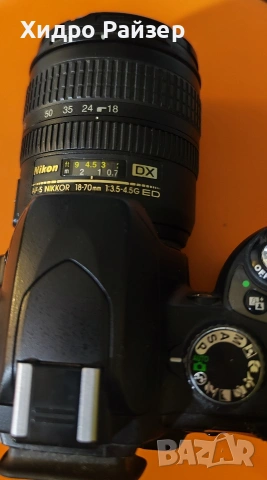 ПРОМО!!! Nikon D60 пълен комплект, снимка 4 - Фотоапарати - 54231774