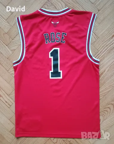 NBA оригинален потник на Chicago Bulls x Derrick Rose, снимка 2 - Баскетбол - 47142018