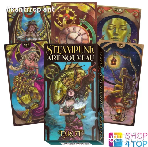 Steampunk Tarot, снимка 2 - Езотерика - 48587743