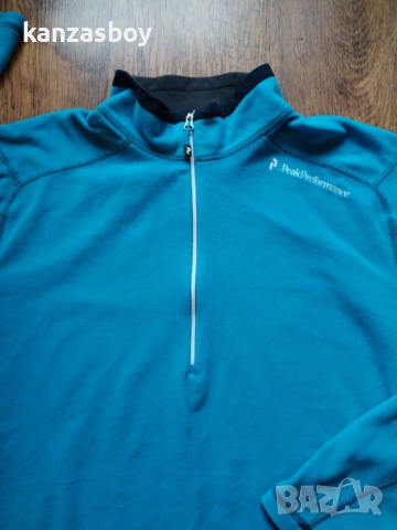 peak performance - страхотен мъжки полар ХЛ , снимка 4 - Блузи - 53275676