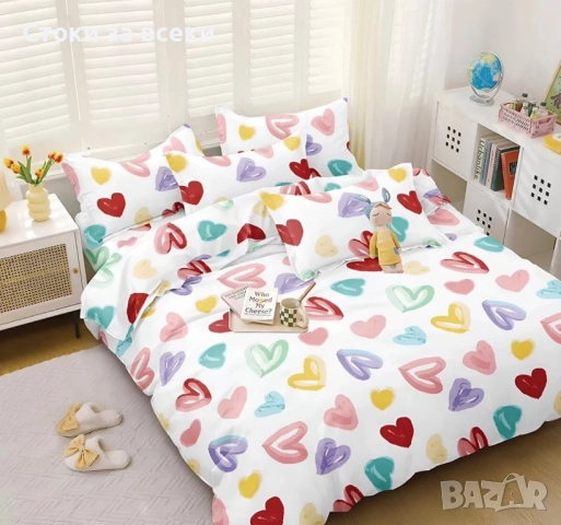 Спални комплекти с ластик , снимка 3 - Спално бельо - 52487783