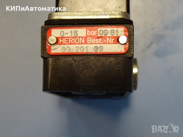 пневматичен клапан HERION 8020109 Solenoid Valve 48VAC/24VDC, снимка 6 - Резервни части за машини - 46988353