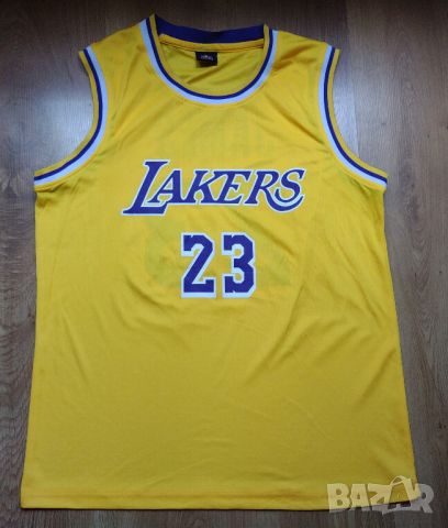 NBA LA / Los Angeles Lakers , Lebron James #23 - баскетболен потник, снимка 4 - Спортни дрехи, екипи - 46625635