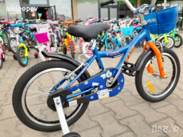 MAKANI Велосипед 16" BENTU син, снимка 7 - Велосипеди - 53759524