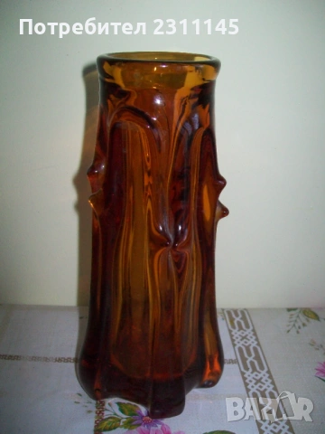 сет от 3 части - ваза, пепелник, снимка 4 - Вази - 53821335