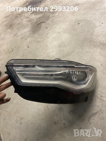 Ляв фар Ауди А6 C7 след фейс, снимка 5 - Части - 52582171