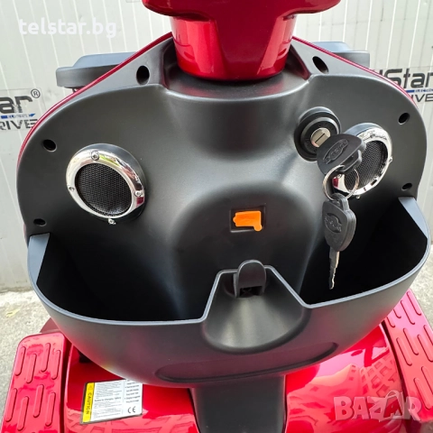 Електрическа четириколка за възрастни TelStar Admiral 2025 луксозно изпълнение за немския пазар, гол, снимка 12 - Мотоциклети и мототехника - 52414938