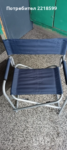 Къмпинг стол сгъваем усилен 