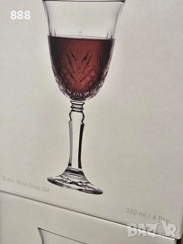 стъклени чаши, снимка 4 - Чаши - 53398896