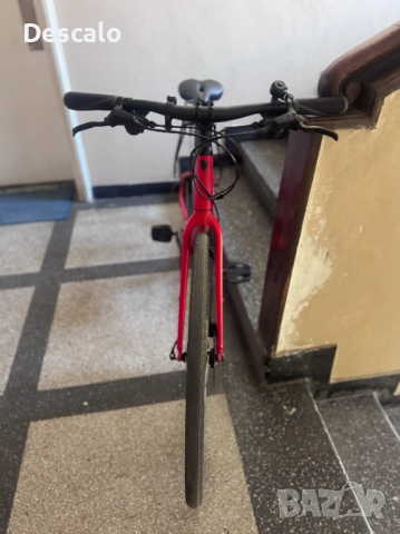 TREK FX 2 DISC STAGGER Satin Red | Градски велосипед S размер, снимка 12 - Велосипеди - 51612351