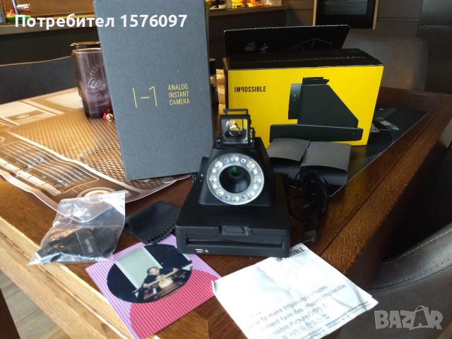 Тестван с филм фотоапарат за моментални снимки Polaroid Impossible I-1 - пойнт енд шуут , снимка 15 - Фотоапарати - 45875461