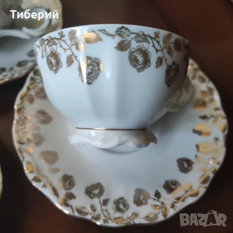 Порцеланов сервиз за чай/кафе, снимка 4 - Сервизи - 52252476